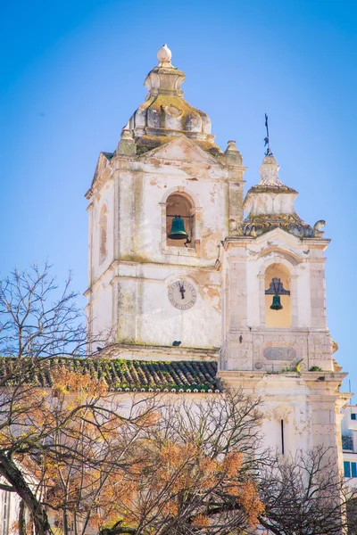 Fehér Katedrális Lagos Portugália — Stock Fotó