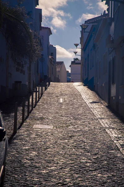 Rua Estreita Lagos Portugal — Fotografia de Stock