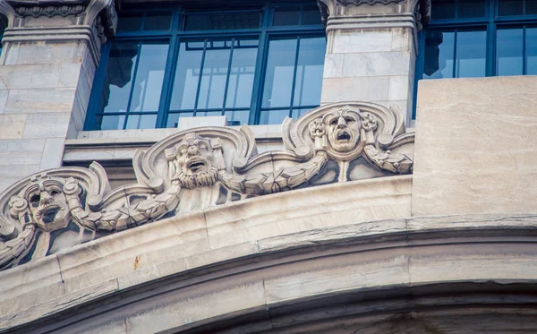 Gevel Een Gebouw Mexico Stad — Stockfoto