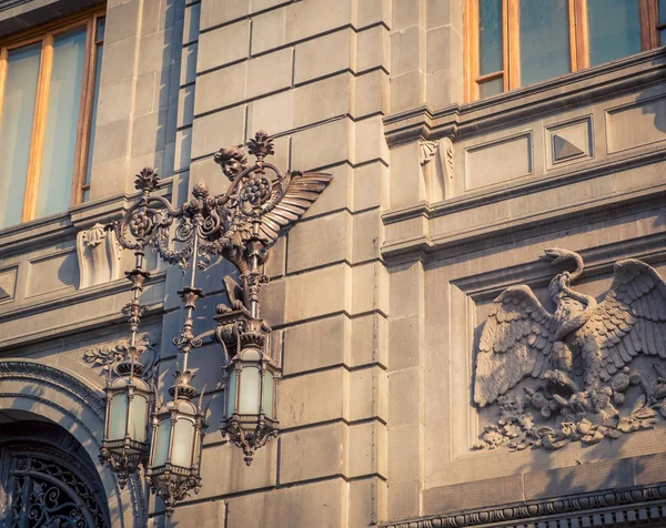 Verzierte Straßenlaterne Mexiko Stadt — Stockfoto