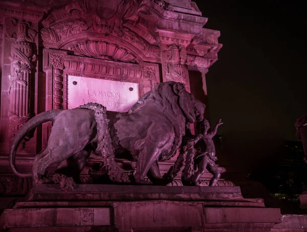 Lion Natt Mexico City — Stockfoto
