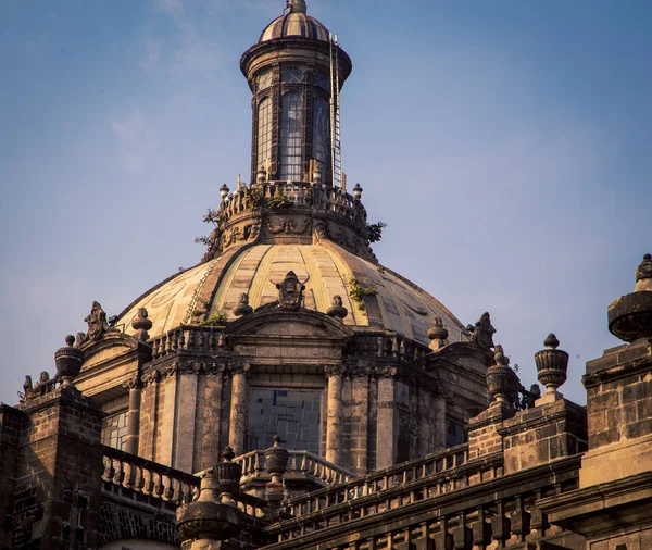 Cupola Della Chiesa Città Del Messico — Foto Stock