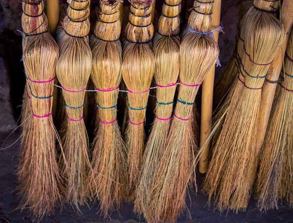 Hand Crafted Corn Broom — Stock Photo, Image