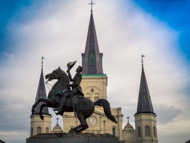 Andrew Jackson Anıtı New Orleans