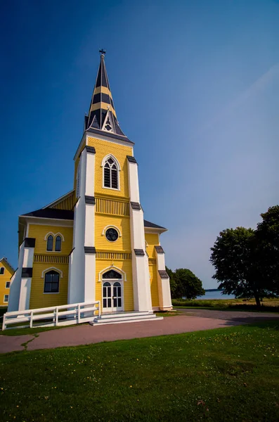 Landsbygdens Kyrka Prince Edward Island — Stockfoto