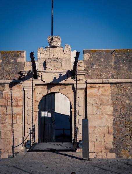 Fort Vchod Portugalsku Lagos — Stock fotografie