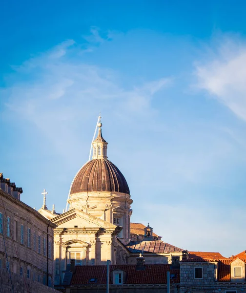Kuppel Der Kirche Dubrovnik — Stockfoto