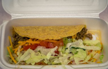 gitmek için sığır eti taco