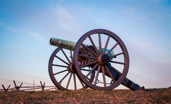 Cañón Amanecer Gettysburg — Foto de Stock