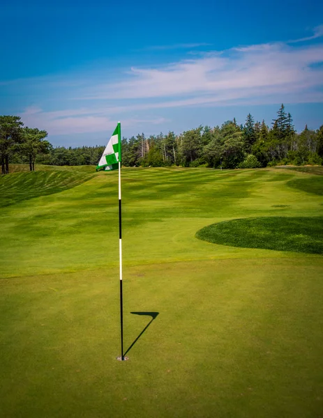 Golf Flag Prince Edward Island — Stock Photo, Image