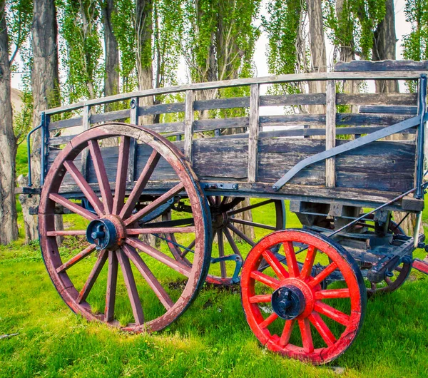 Деревянный Фургон Патагонии — стоковое фото