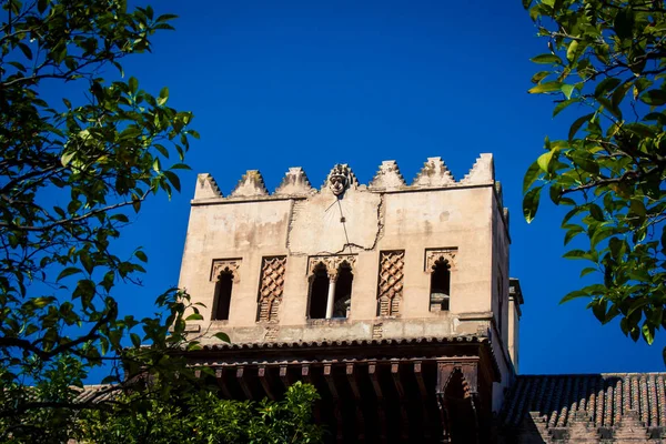 Fachada Una Torre Sevilla España — Foto de Stock