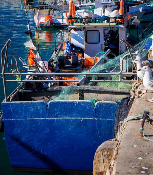 Barco Pesca Lagos Portugal — Foto de Stock