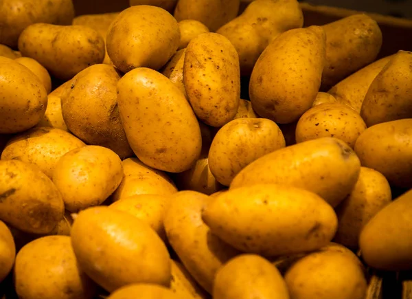 Pile Potatoes Market — Stock Photo, Image