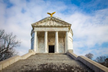 Vicksburg Mississippi 'deki iç savaş anıtı 