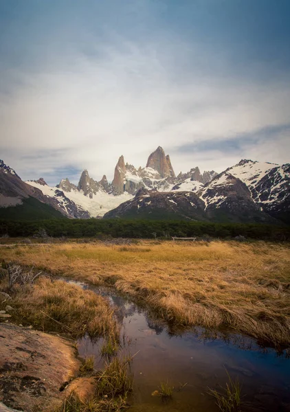 Wildernis Het Nationale Park Chalten — Stockfoto