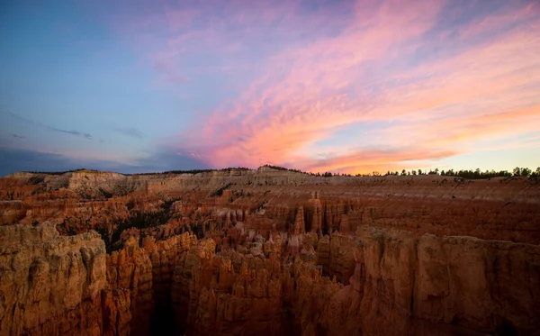Bryce Canyon Utah Zachodzie Słońca — Zdjęcie stockowe