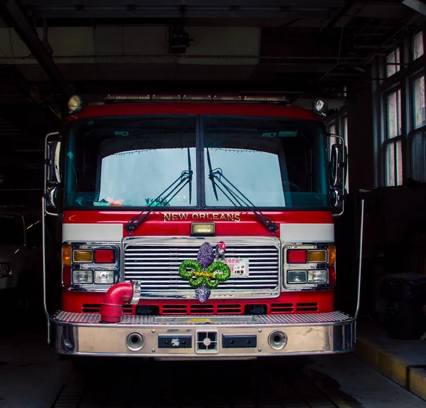Пожарная Машина Новом Орлеане — стоковое фото