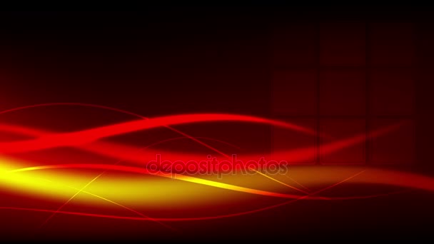 Fluid Colorful Motion Waves Creating Abstract Background Room Your Text — Stock Video