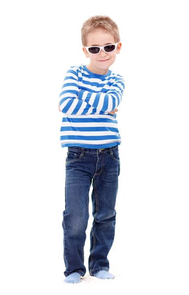 Casual little boy — Stock Photo, Image