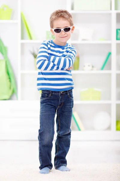 Casual little boy — Stock Photo, Image