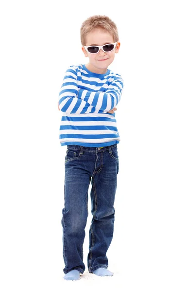 Casual little boy Royalty Free Stock Images