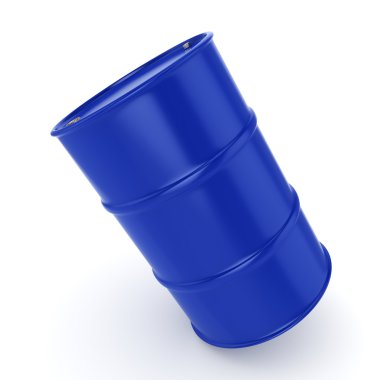 3D Render mavi varil