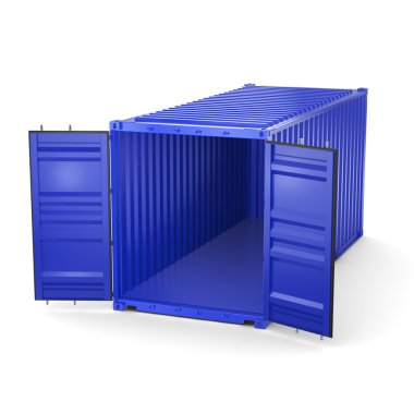 3D render konteyner