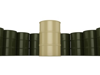 3D render haki varil