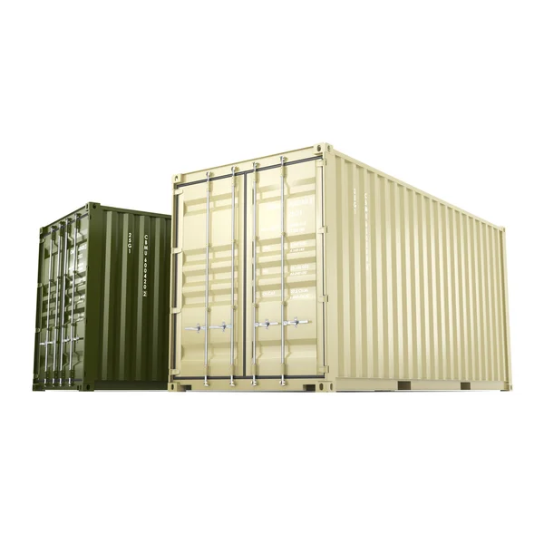 3D rendering container — Stock Photo, Image