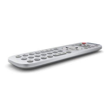 3D render Tv uzaktan