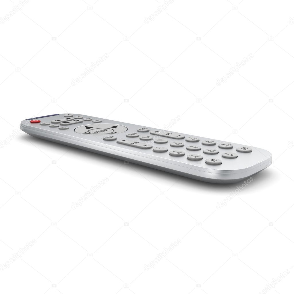 3D rendering TV Remote