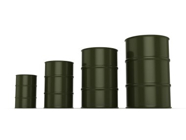 3D render haki varil