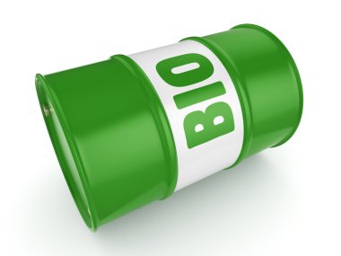 3D render varil biyoyakıt
