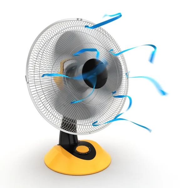 Ventilador de renderização 3D — Fotografia de Stock