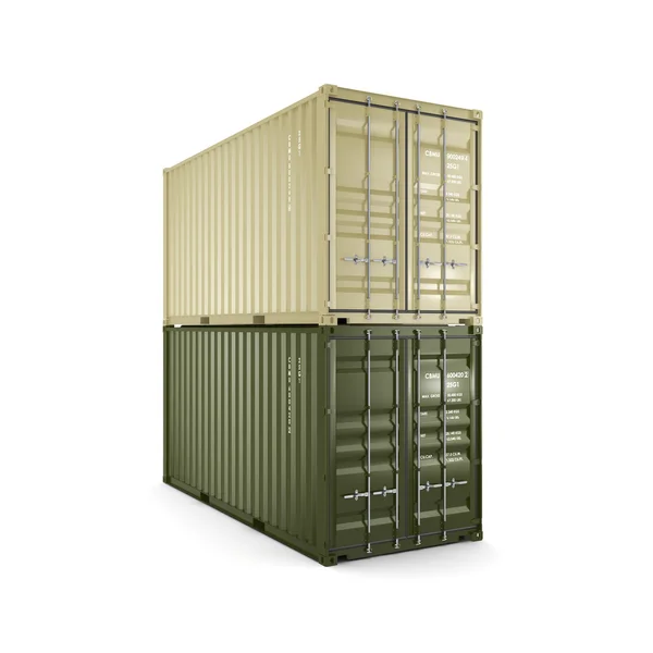 3D rendering container — Stock Photo, Image