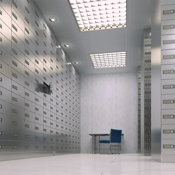 3D renderizado cajas de seguridad — Foto de Stock