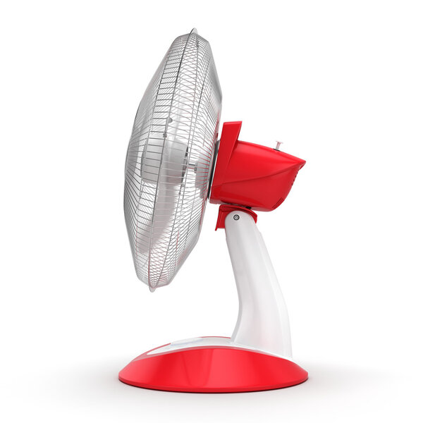 3D rendering fan