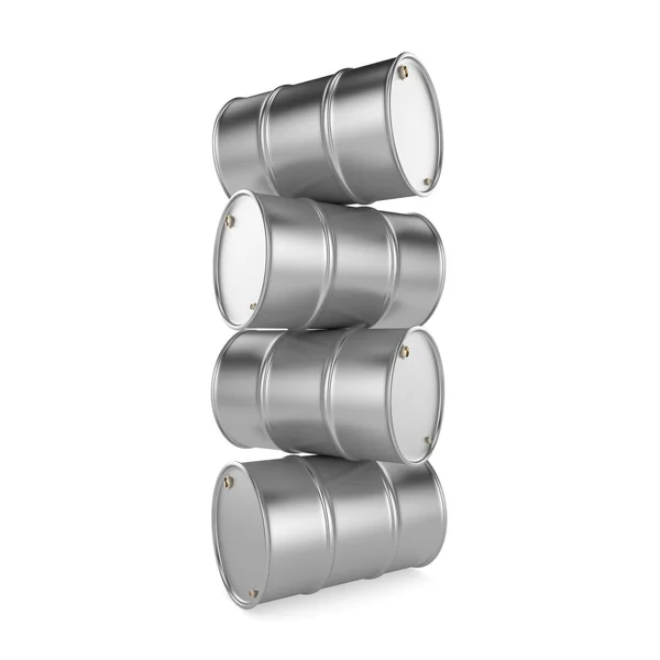 Barril de aluminio de renderizado 3D —  Fotos de Stock