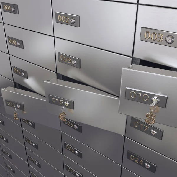 Safety Deposit Boxes Stock Photo by ©albund 77932388