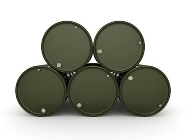 3D render haki varil