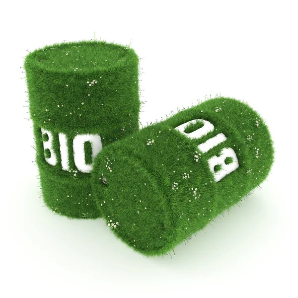 3D-Rendering Barrel Biokraftstoffe — Stockfoto
