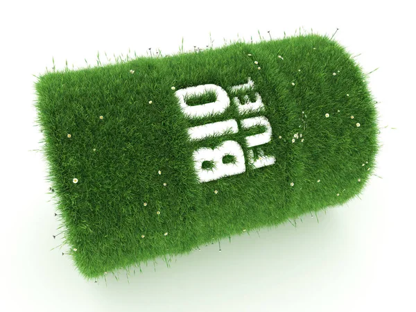 3D-Rendering Barrel Biokraftstoffe — Stockfoto