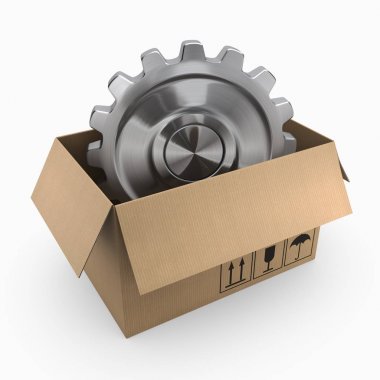 3D render Dişliler