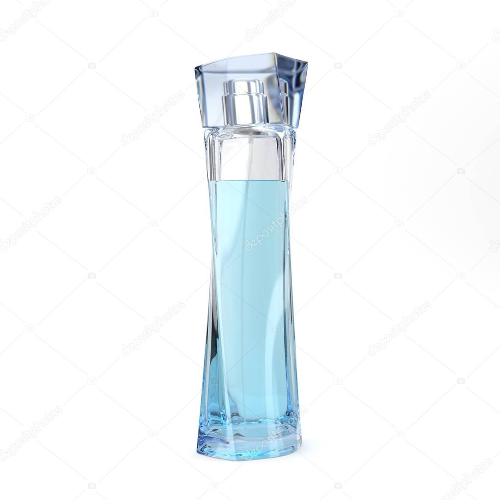 3D rendering perfume bottle