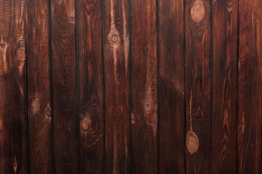 Karanlık eski kahverengi ahşap kurullarında dokusuna