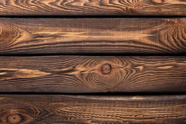 Karanlık eski kahverengi ahşap kurullarında dokusuna