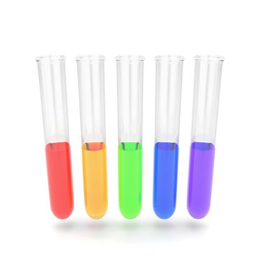 3D kimyasal mutfak eşyaları kümesi oluşturma