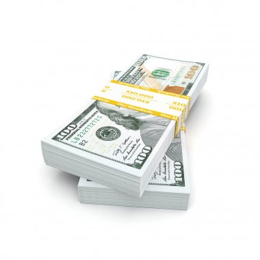 paketleri bizim dolar 3D render çifti