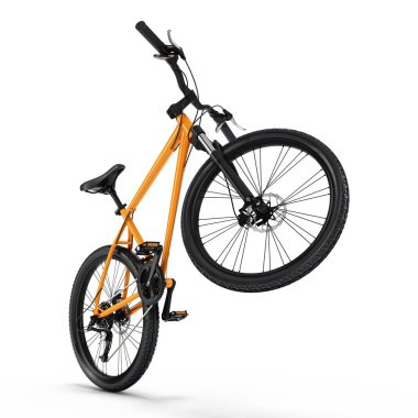 3D render dağ bisikleti